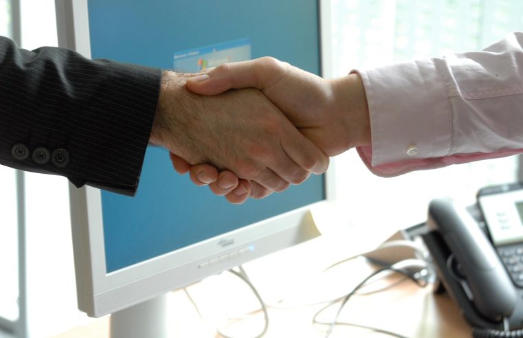 Hand shake, business, professional — Fake ID Barcode Generators: Technology and Trends