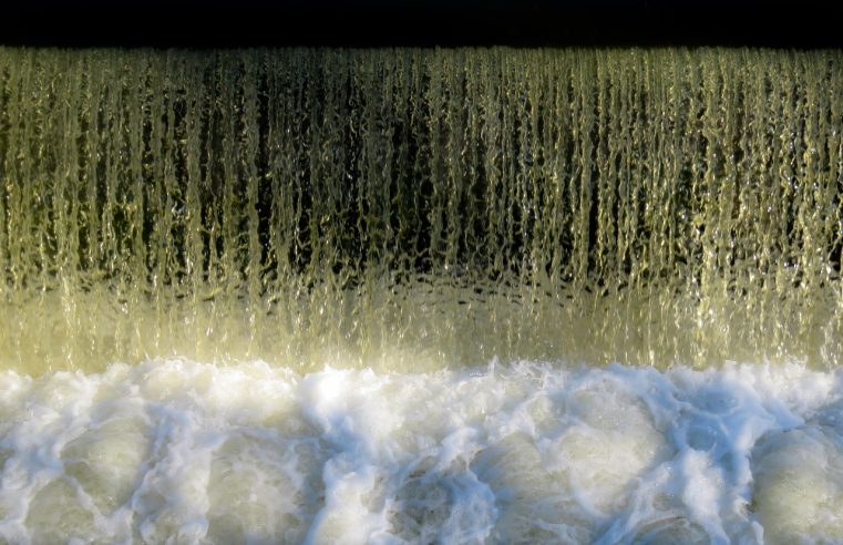 Waterfall, close up, foam — Transform Your Home with Modern Elegance Installing Square Skirting Boards